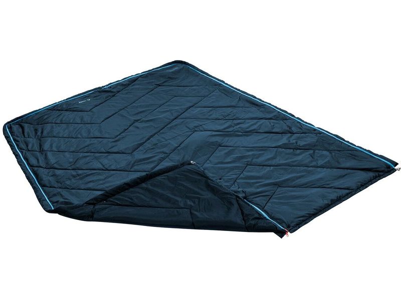 VAUDE Schlafsack Navajo 100 II SYN Polyester, Blau Kunstfaser-Schlafsack