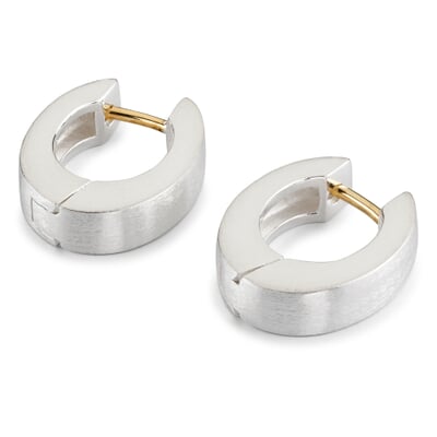 Creole oval, Silber