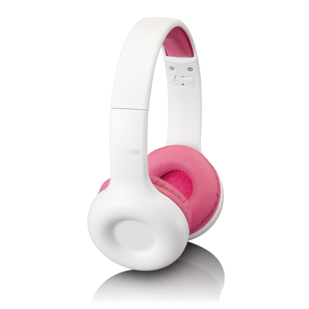 Alecto Hoofdtelefoon Wit / Roze