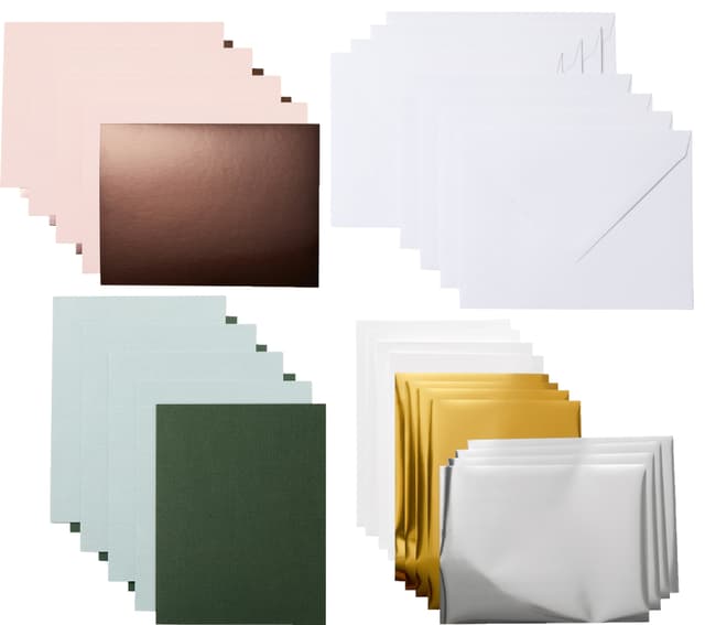 Cricut Joy A2 Foil indsætningskort 8-pak (forest)