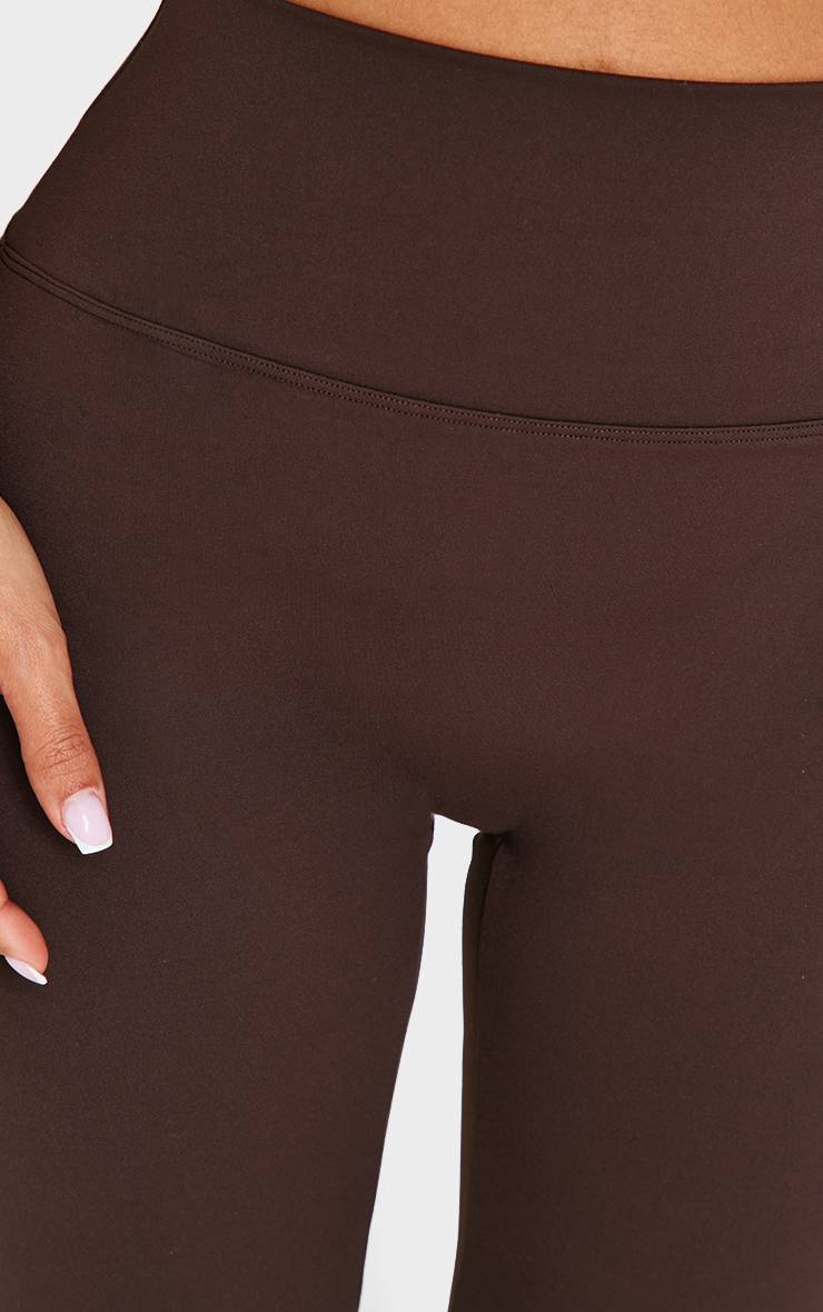 Espresso Pantalon De Yoga Évasé Taille Haute Sculptant Petite