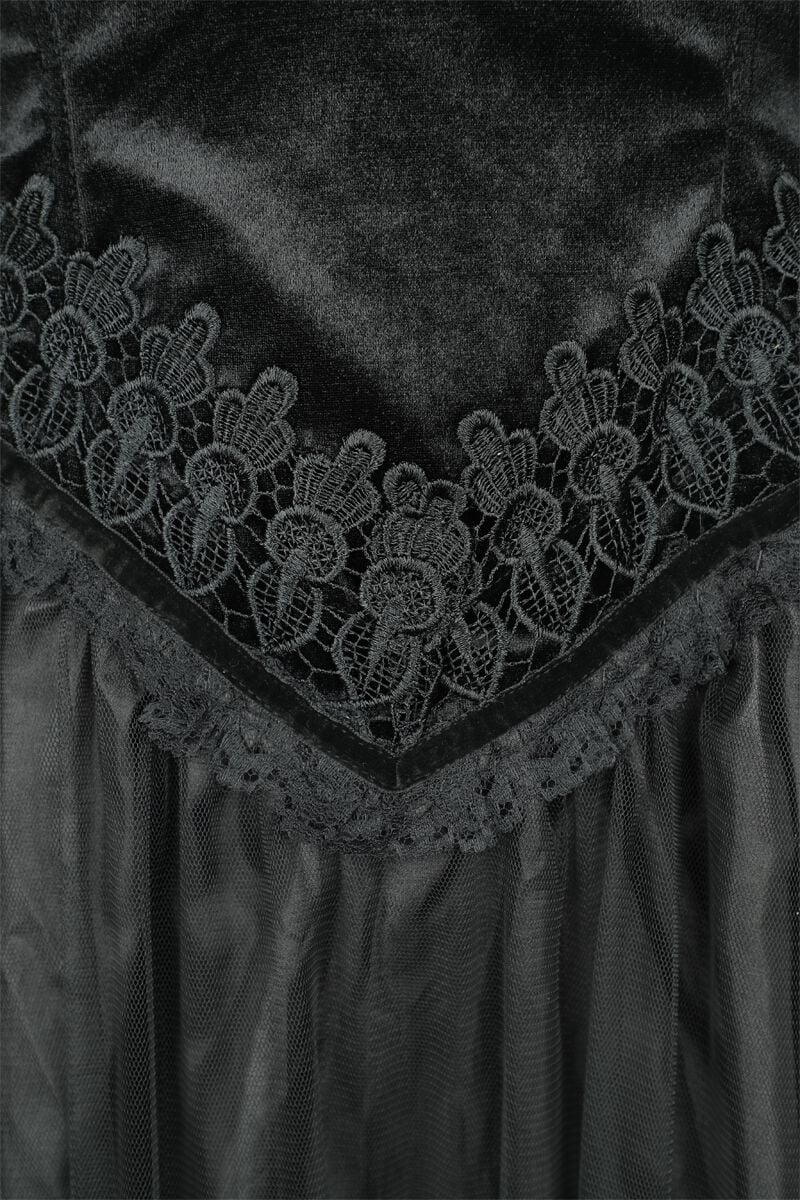 Gothic - Robe | Sinister Gothic Robe longue