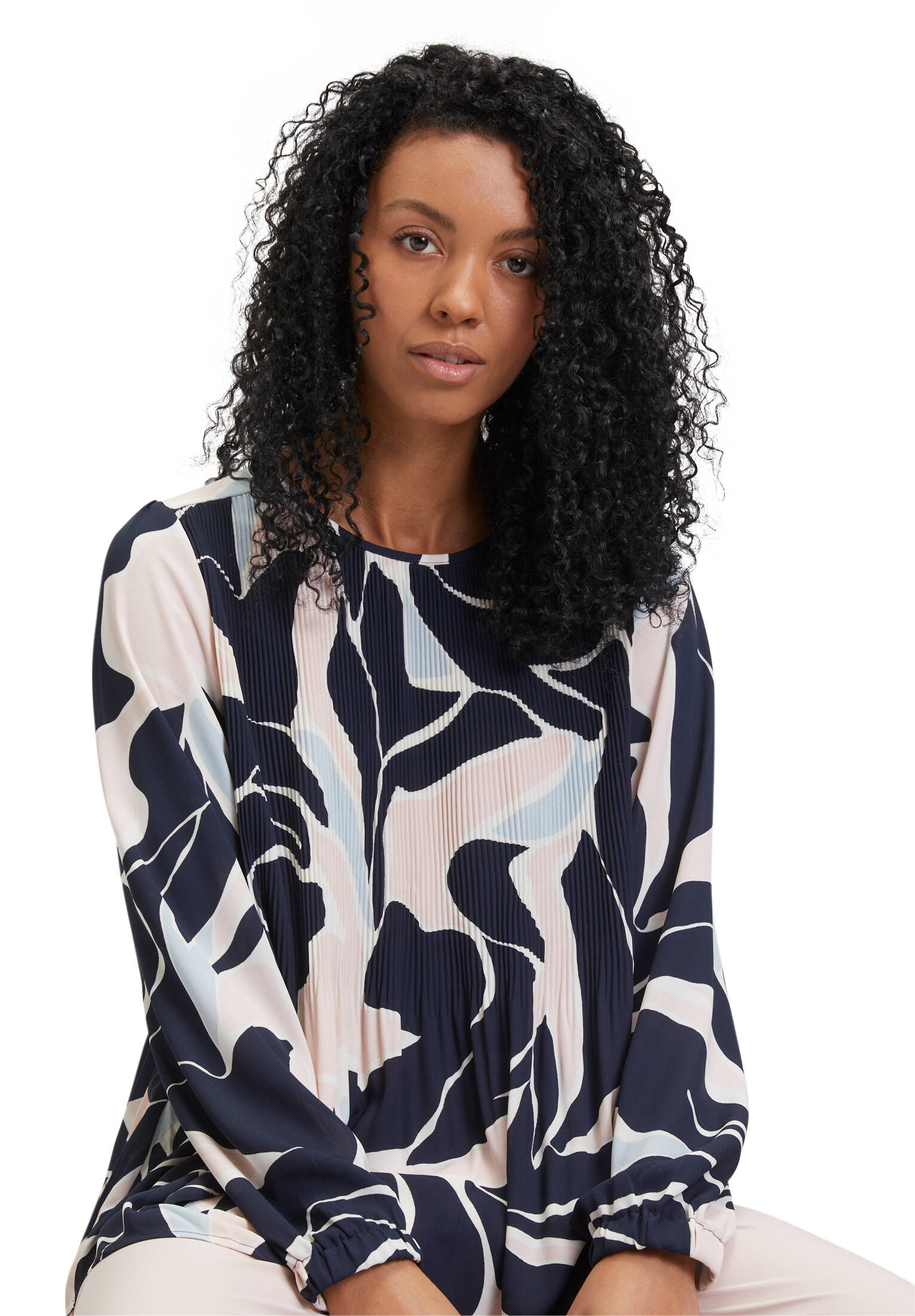 Betty Barclay| Damen Schlupfbluse mit Plissee