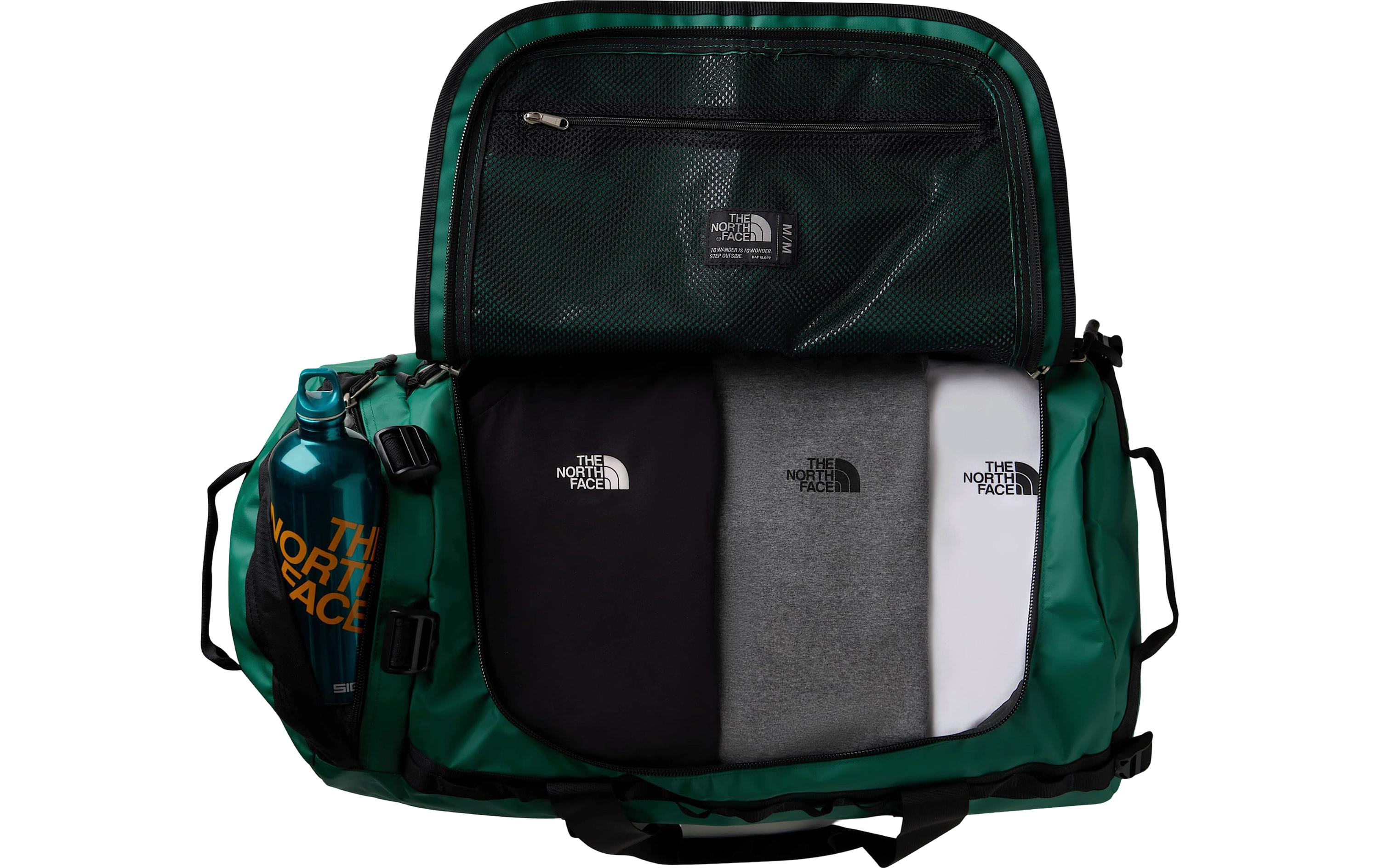Duffle Bag Base Camp Duffel – M, Evergreen-TNF Black<br>Duffel-Tasche