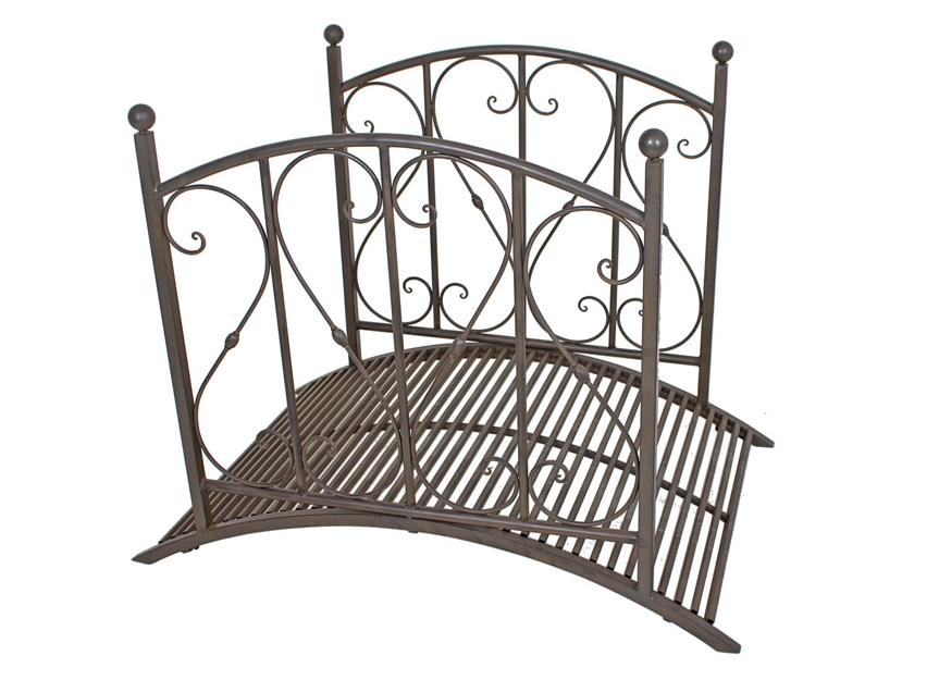 Gartenbrücke aus Metall
