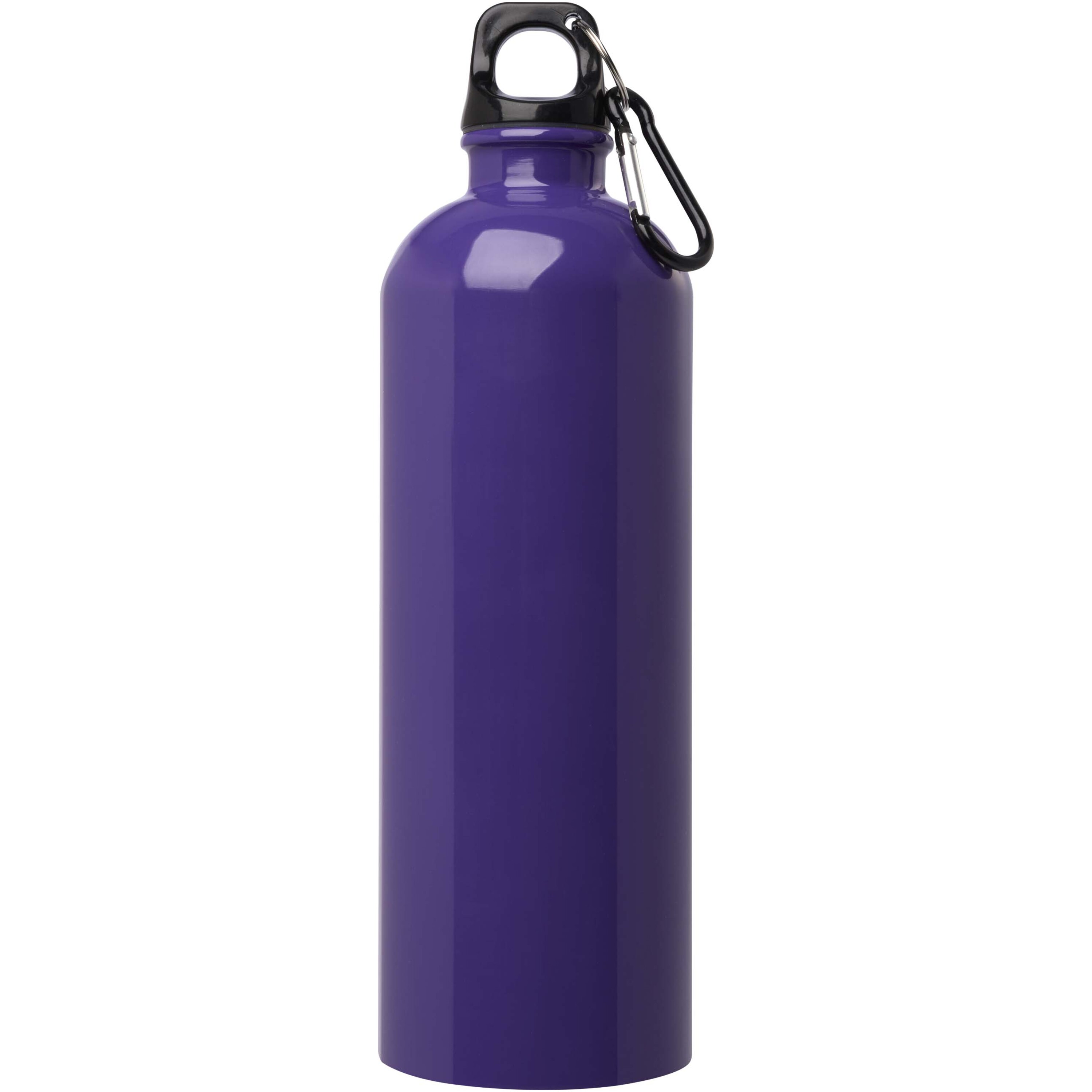 PF Concept 100861 - Bouteille d'eau Oregon de 750 ml simple paroi en acier recyclé certifié RCS avec mousqueton