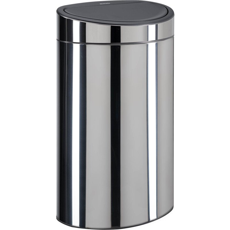 Poubelle 40 litres Brabantia Touch Bin, ovale