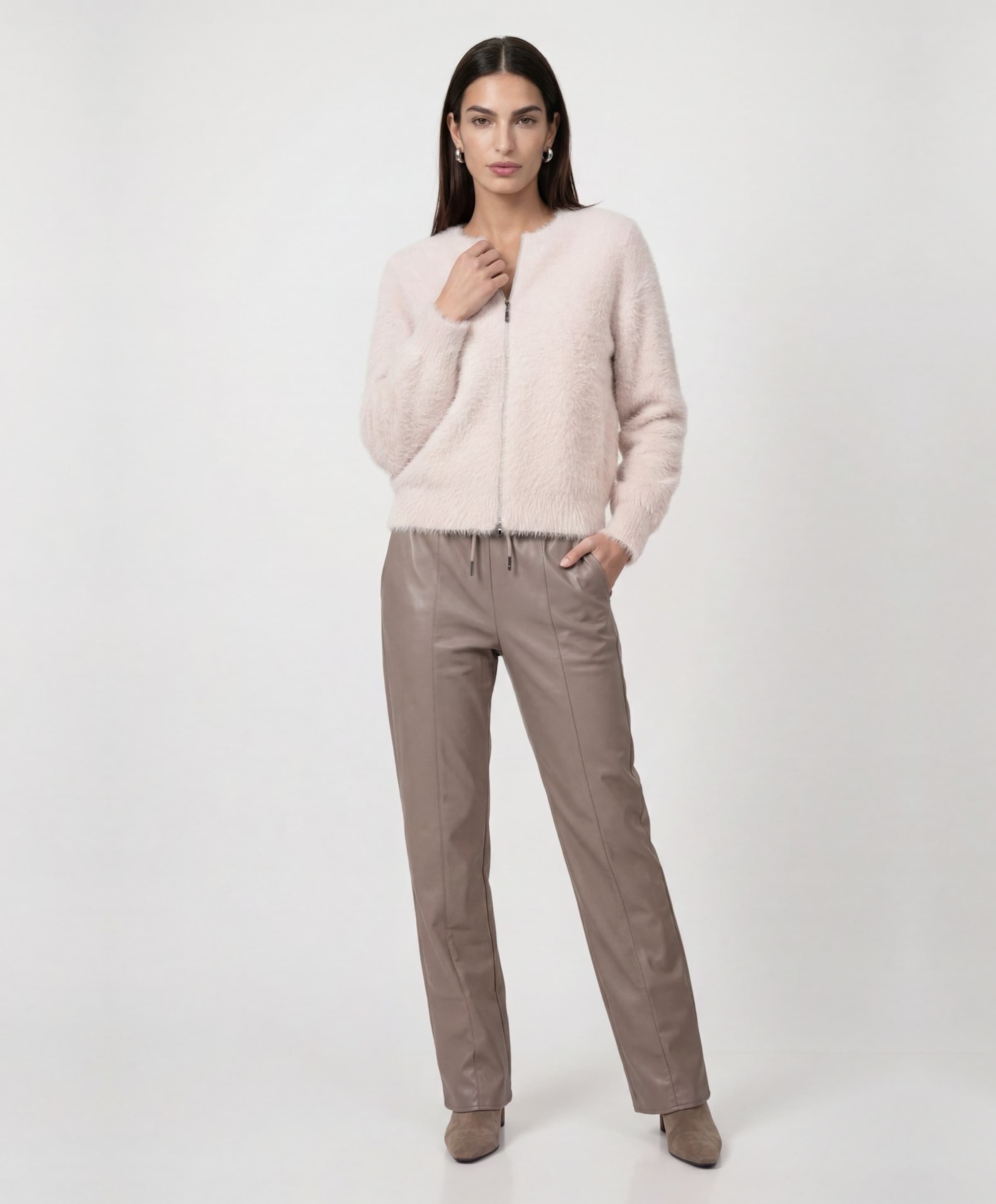 Monari Dames vest roze