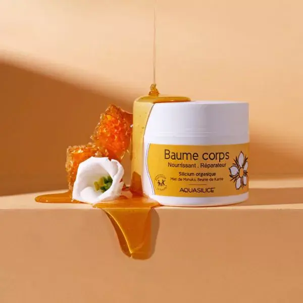 Bálsamo Corporal Aquasilice com Mel de Manuka