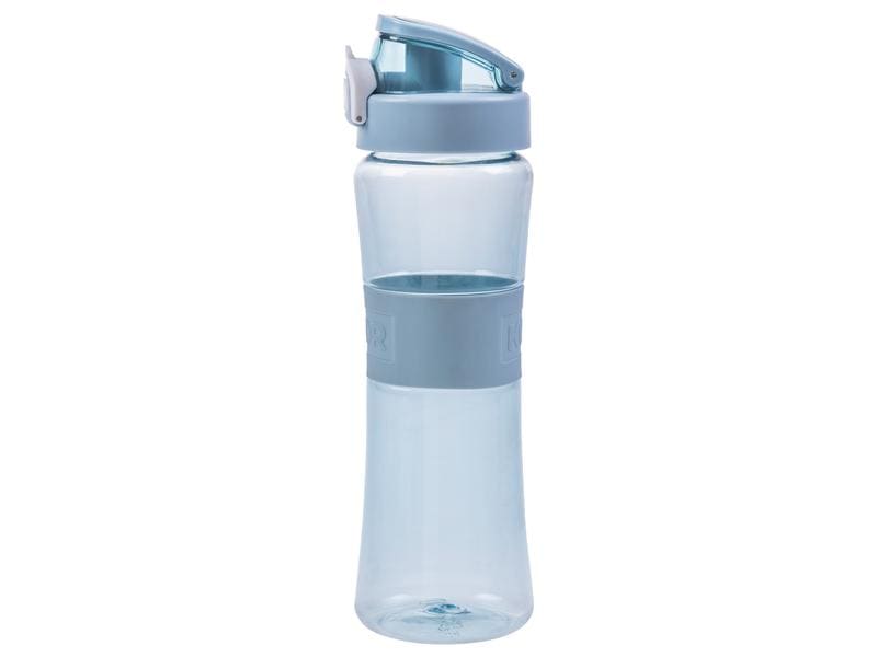 KOOR Trinkflasche Blu 650 ml Handliche Flasche aus Kunststoff für den täglichen Einsatz