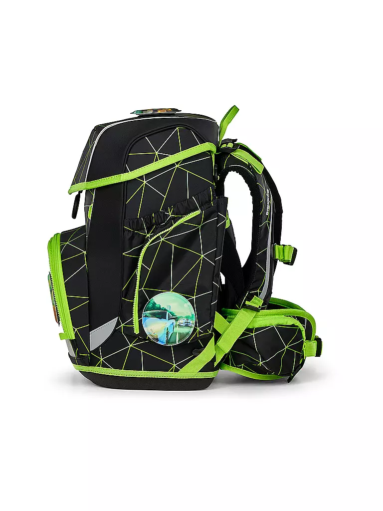 ERGOBAG Schultasche Set 5tlg CUBO CyBär Race schwarz
