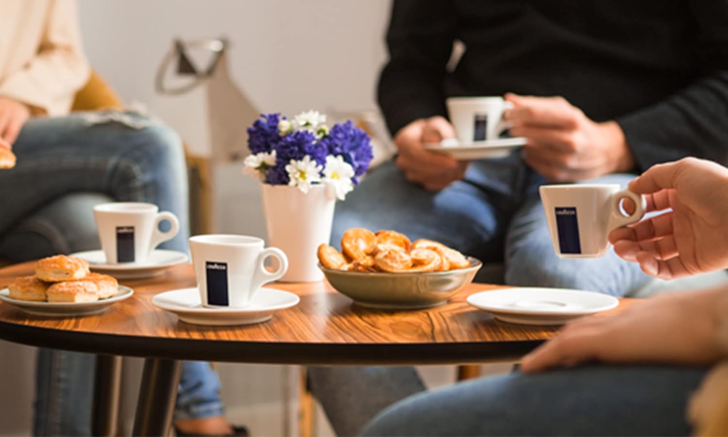 Lavazza Classy Mini-Kaffeemaschine für Kapseln, Blau