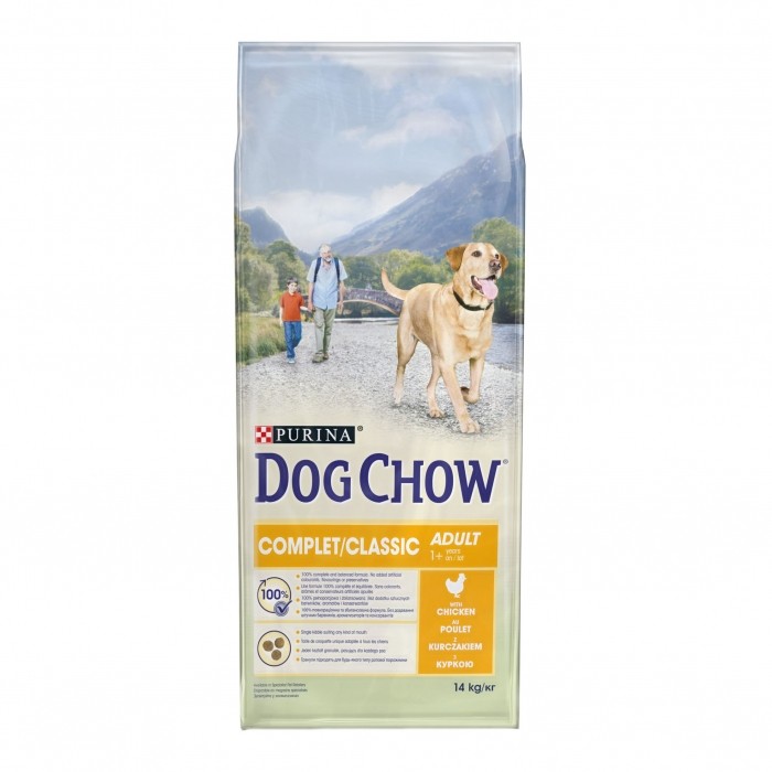 PURINA DOG CHOW Complet Adult au Poulet - Croquette pour chien