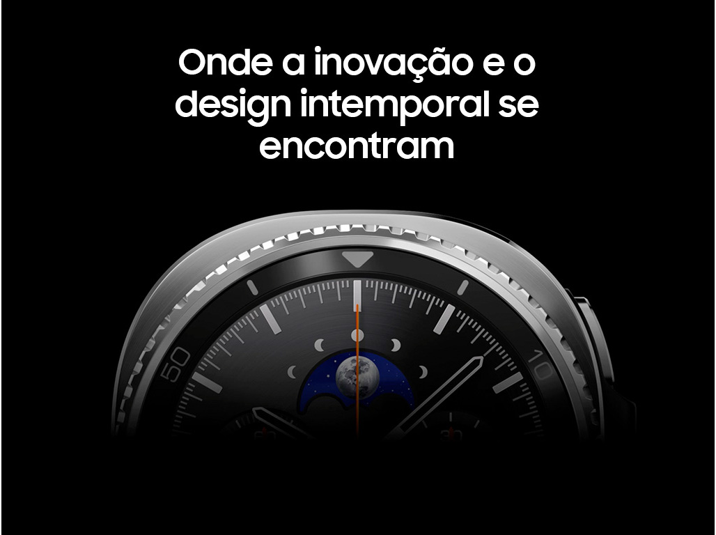 SMARTWATCH SAMSUNG WATCH8 CLASSIC BLUETOOTH 46MM PRETO