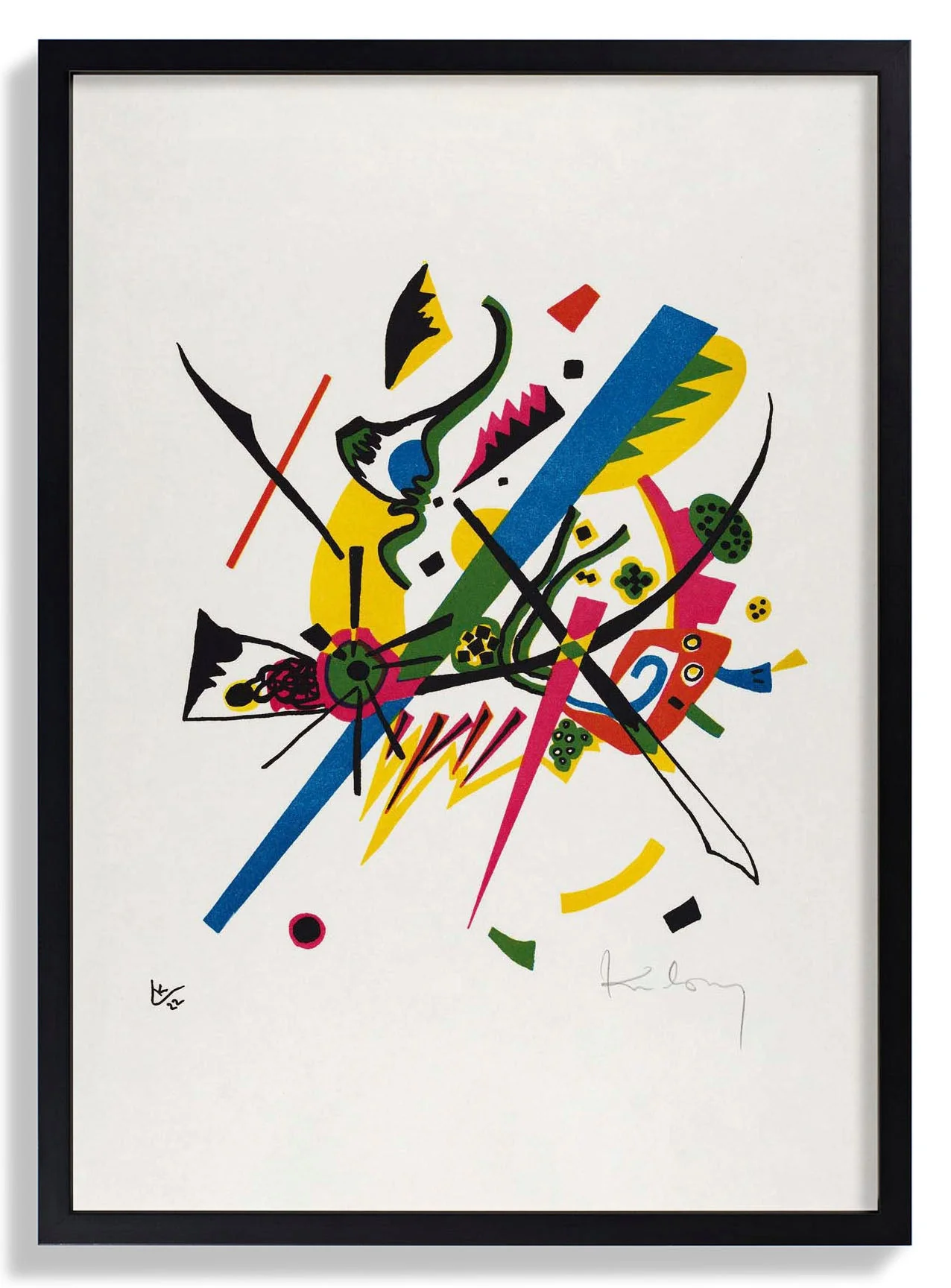 Kleine Welten Nr. 1 von Wassily Kandinsky