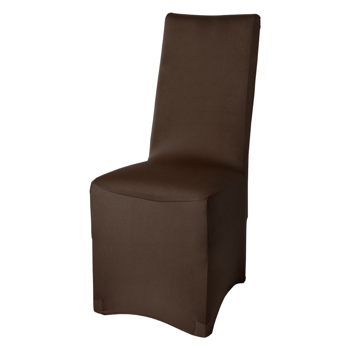 Beautissu Leona stoelhoes 95x45cm bruin stretch banket