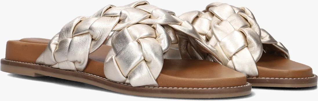 NOTRE-V gouden notre-v slippers 906009