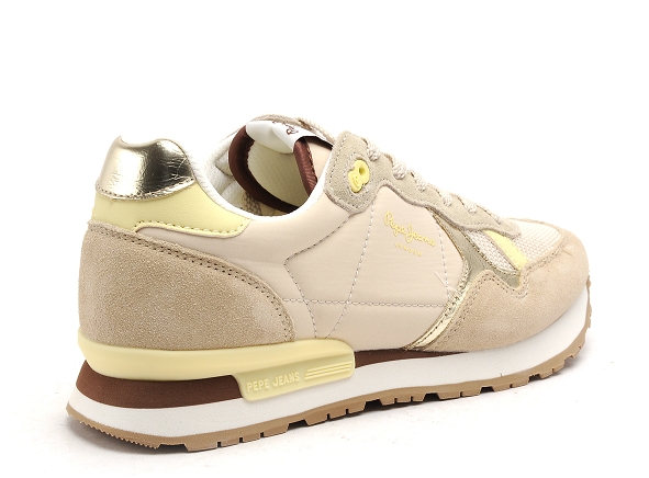 Pepe jeans basses femme brit beige