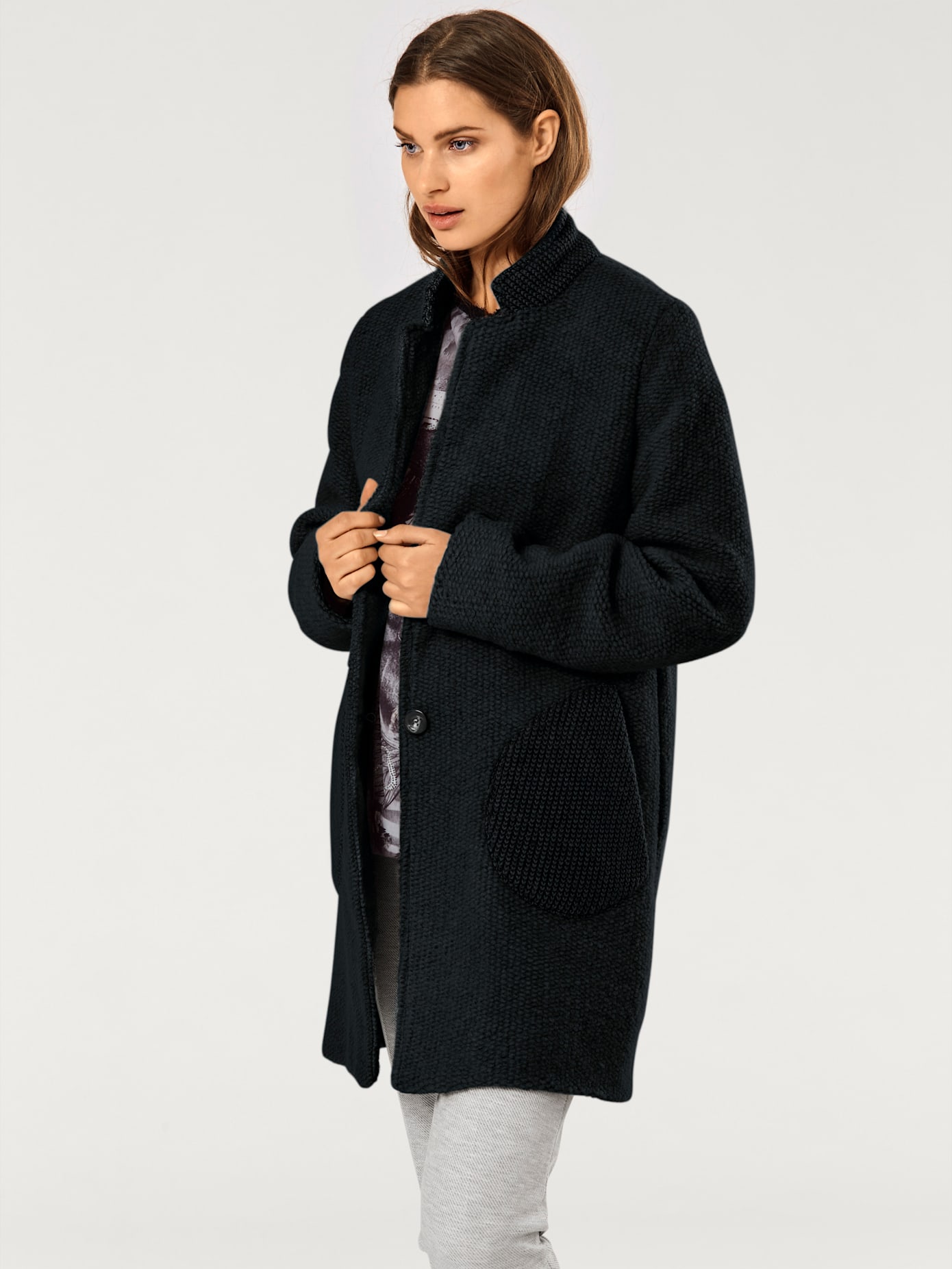 Manteau look romantique
