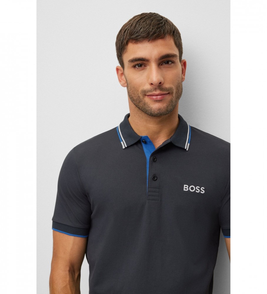 BOSS Polo Paddy Pro Azul Marinho