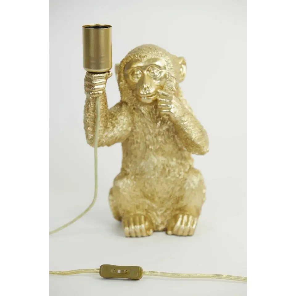Tafellamp MONKEY goud
