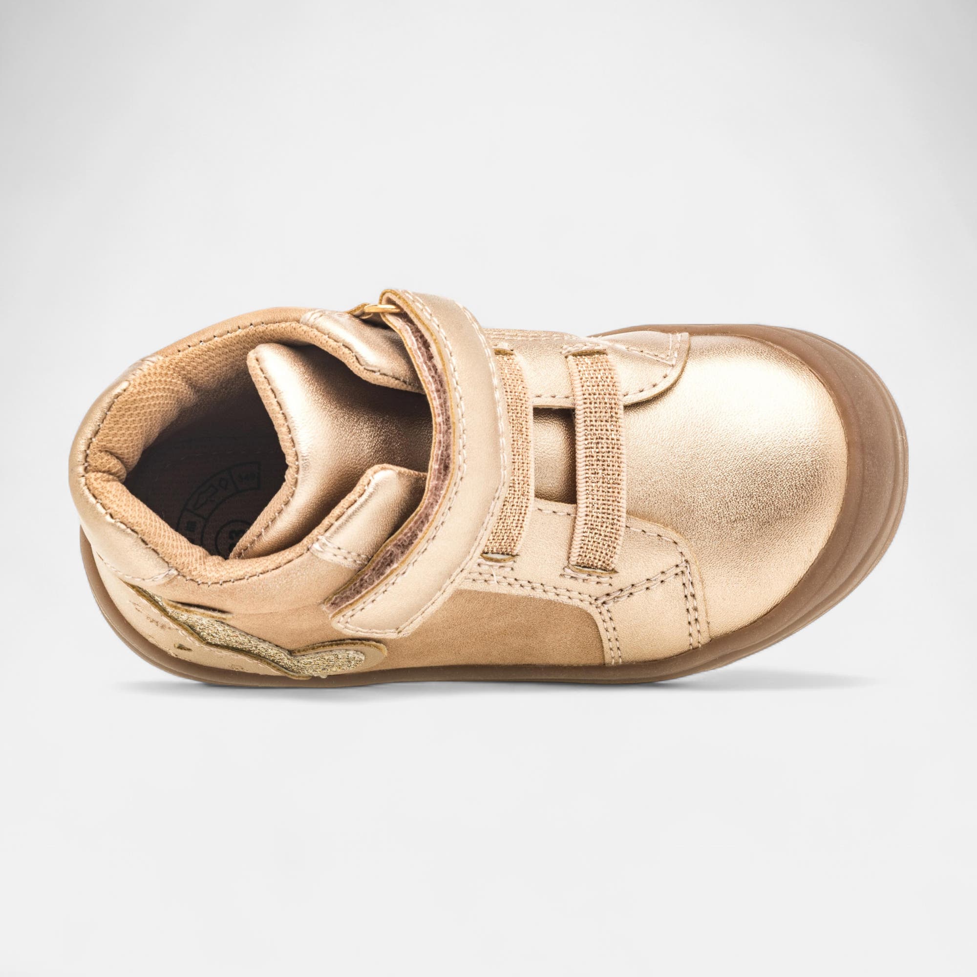 Baskets hautes Bébé fille rose