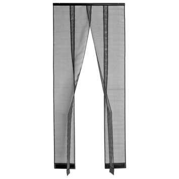 OK lamellen hordeur zwart 95x220 cm