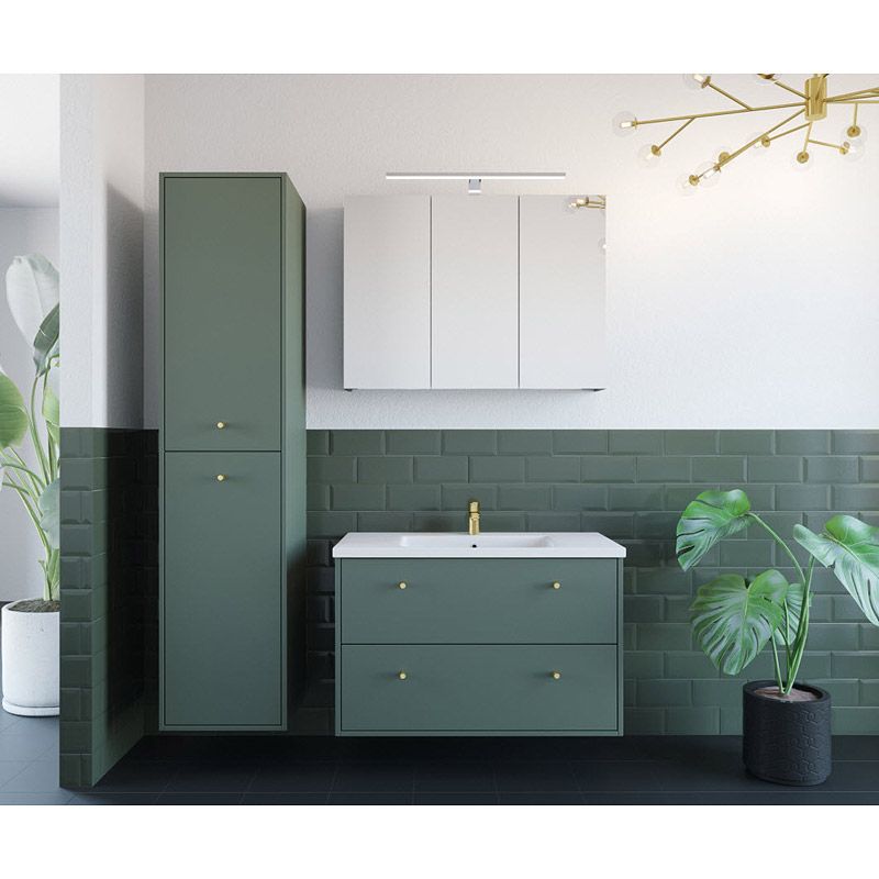 BADEROMSMØBEL CAMARGUE STOCKHOLM MATT 90 CM