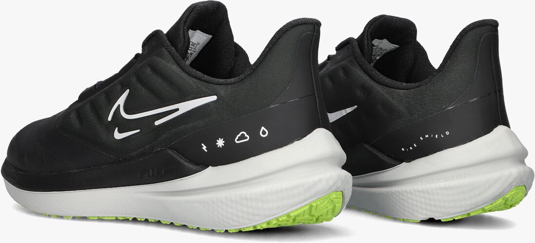 NIKE zwarte nike lage sneakers air winflo shield wmns
