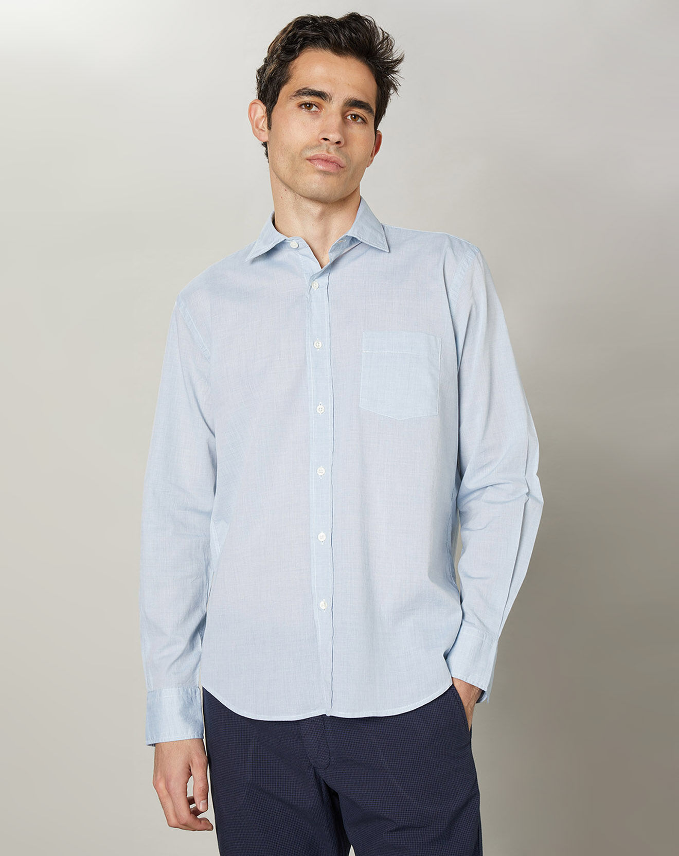 Hartford Chemise regular Paul verte
