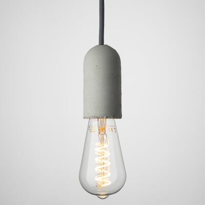 LED-Filamentlampe Spiralfaden, Rustika