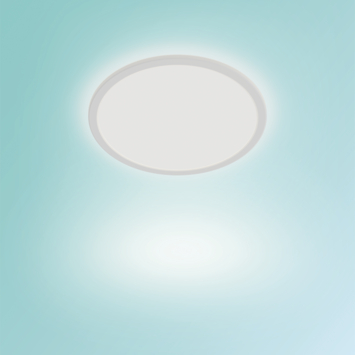 PhilipsSuperslim plafondlamp sceneswitch wit 15W IP44