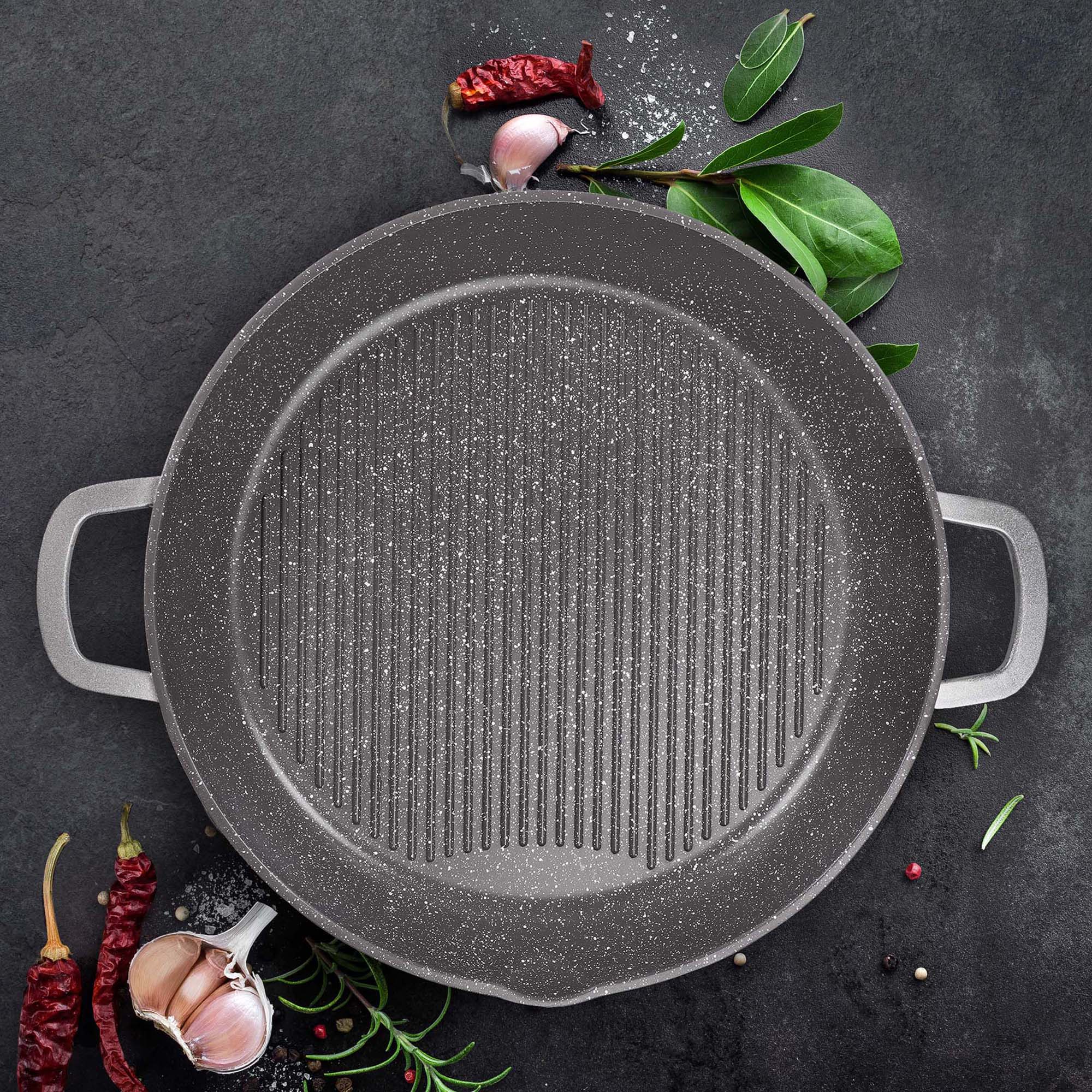 STONELINE® Fettfrei-Grillplatte 28 cm
