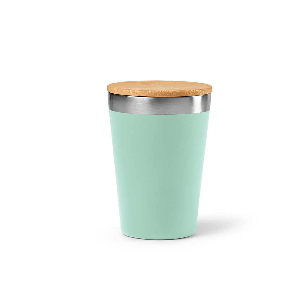 Aodaci ACP007 - Mug de voyage Don Acier inoxydable recyclé 390 ml