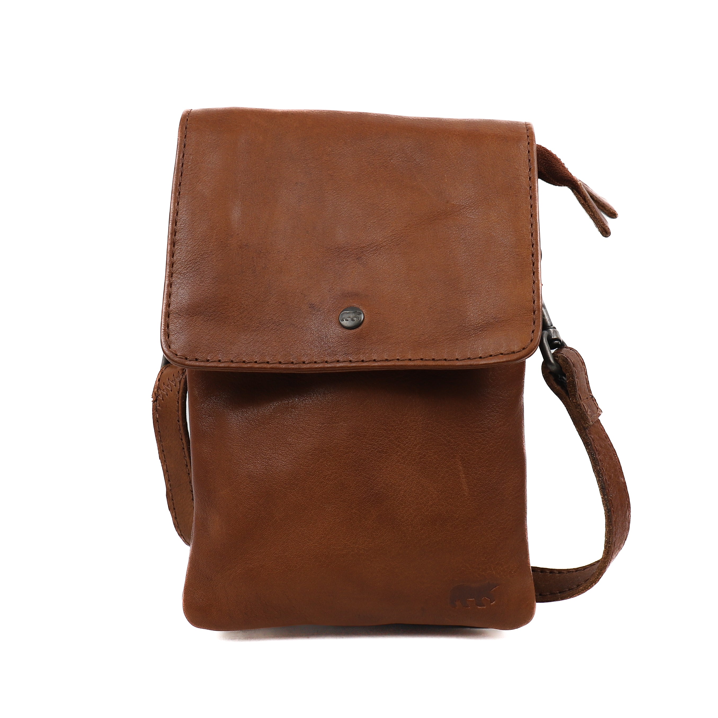 Schoudertasje 'Daisy' cognac Cognac