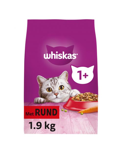 Whiskas Brokjes Adult Rund - Kattenvoer