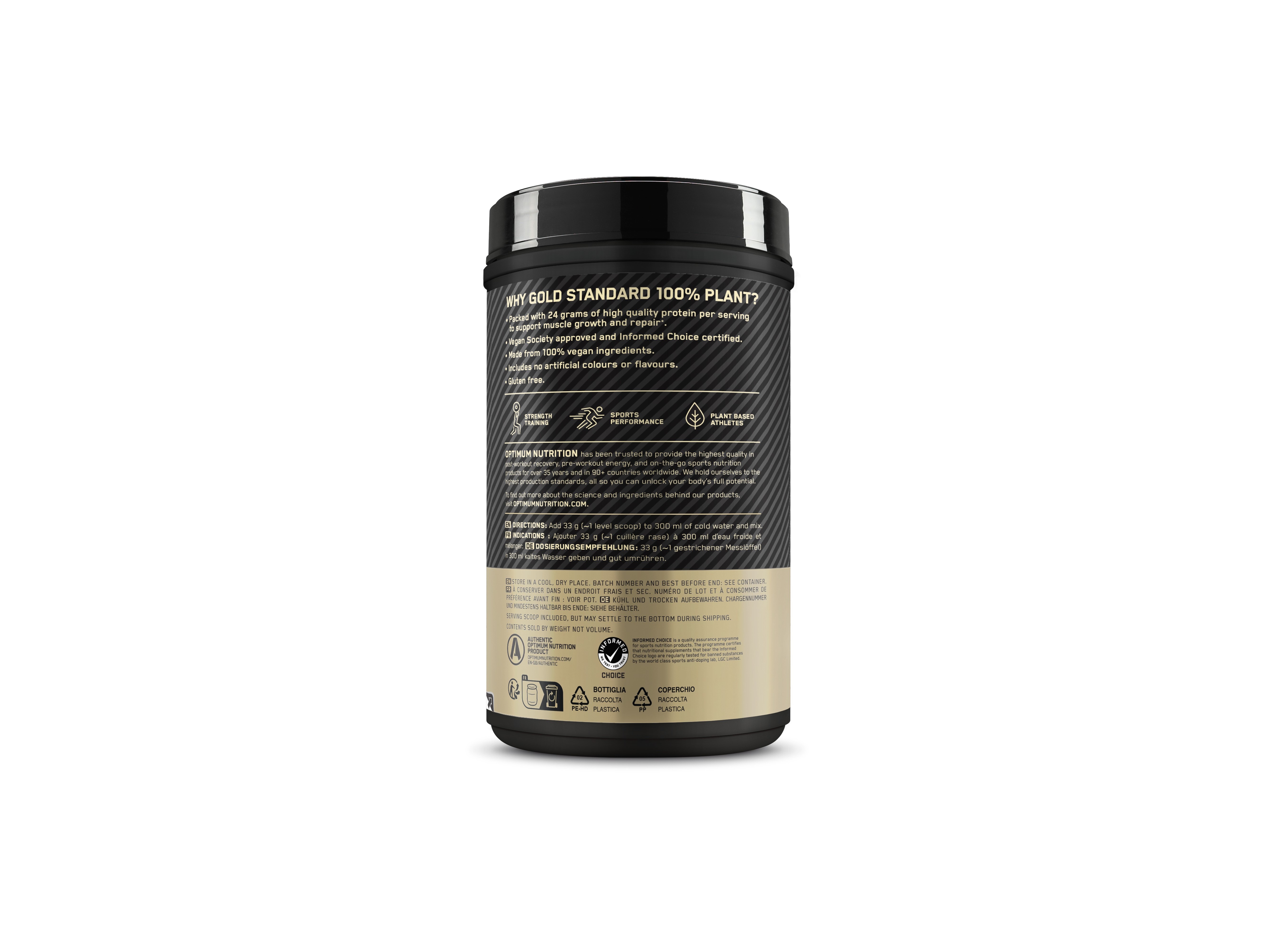 PROTEINA VEGAN OPTIM NUT BAUNILHA 684G