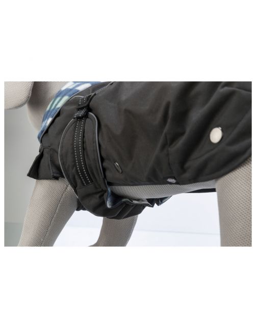 Trixie Jas Rouen Zwart - Hondenkleding