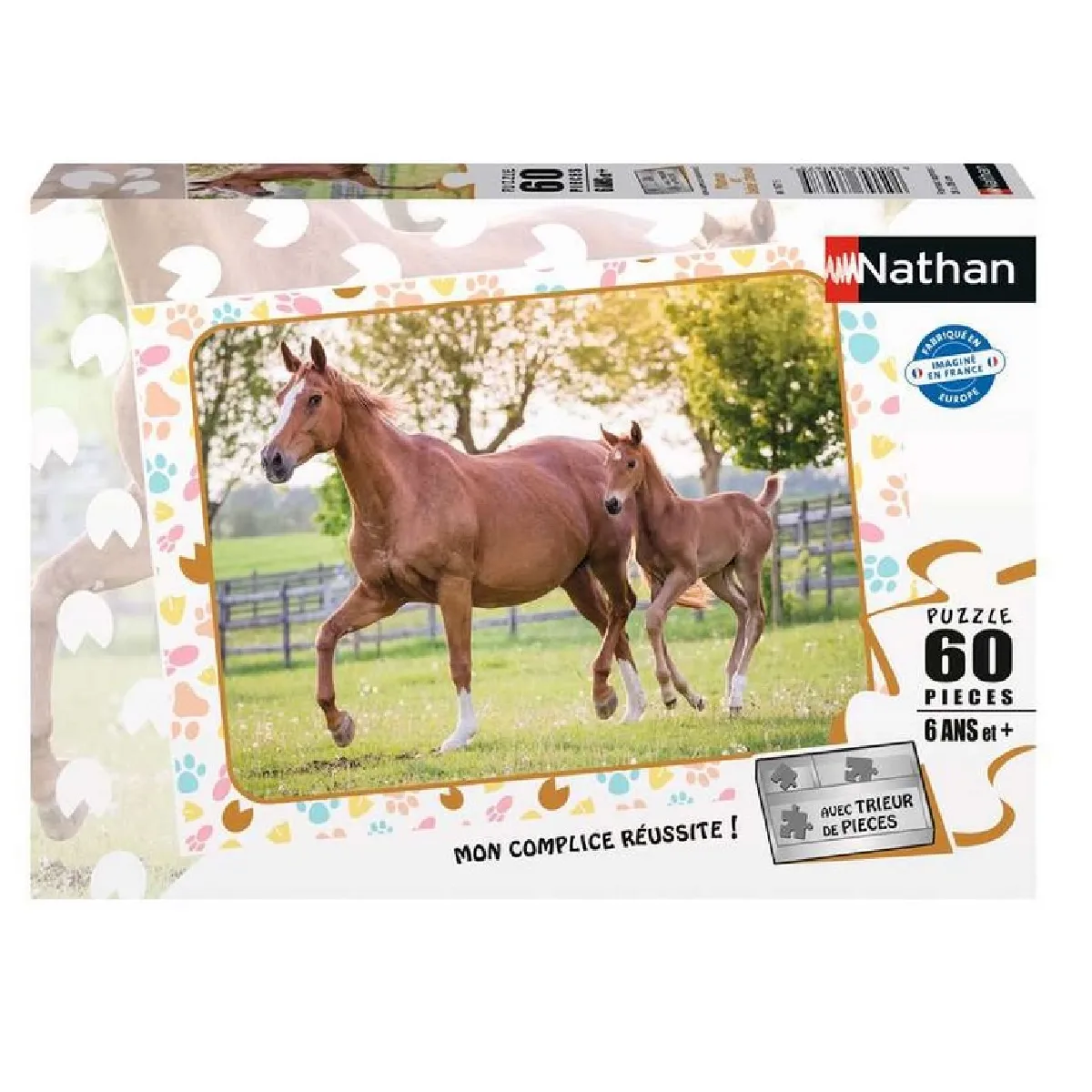 Nathan Maman et bébé cheval