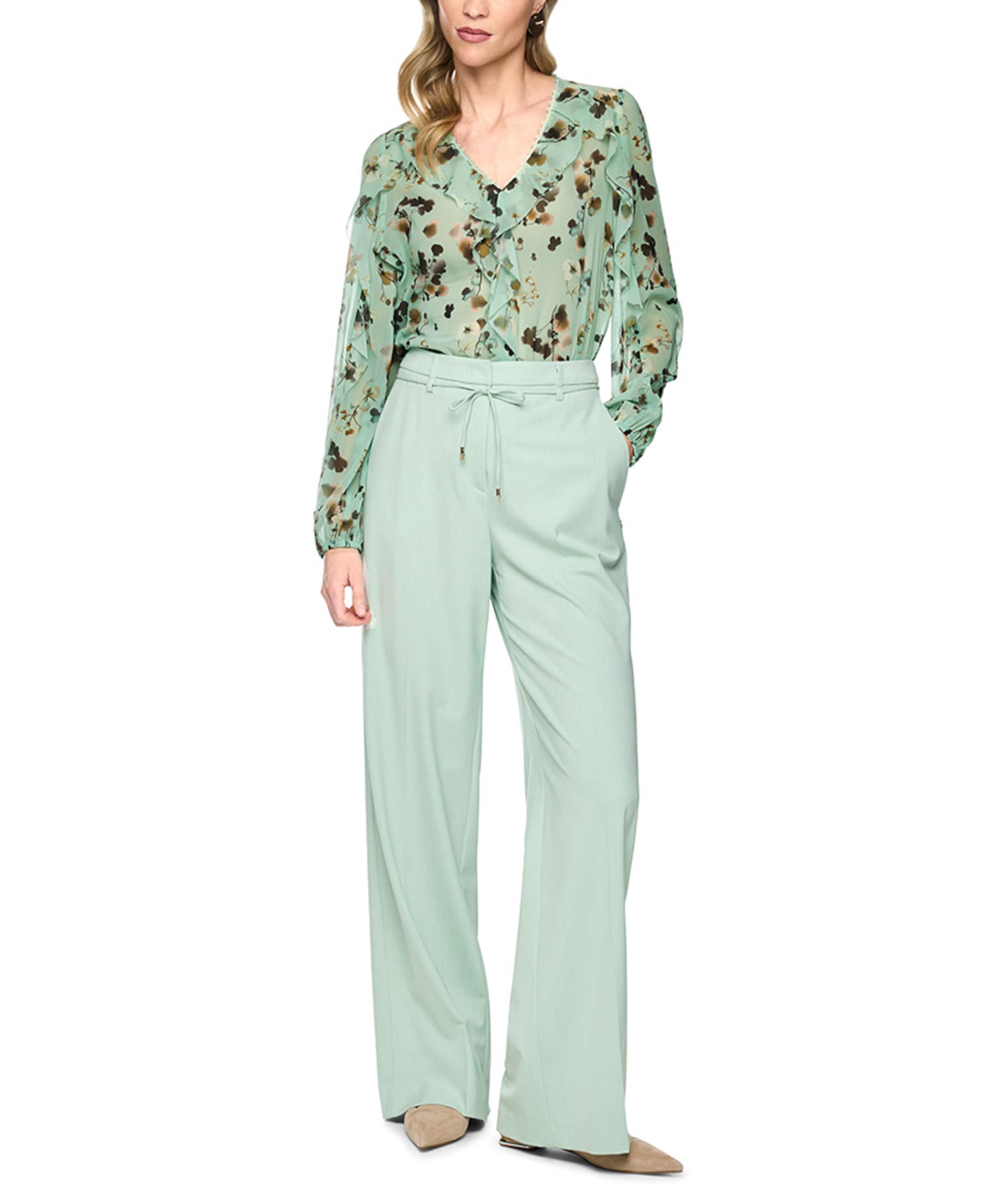 Marc Cain Dames blouse groen