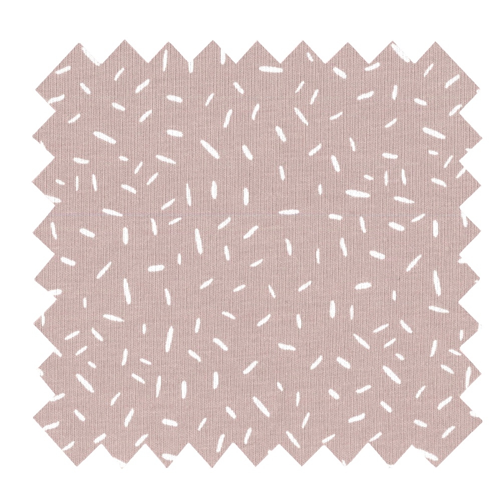 Tissu Jersey Paille Blanc Parme Clair