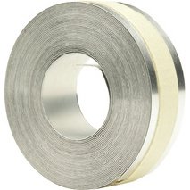 DYMO Ruban en acier inoxydable, 12 mm x 6,4 m
