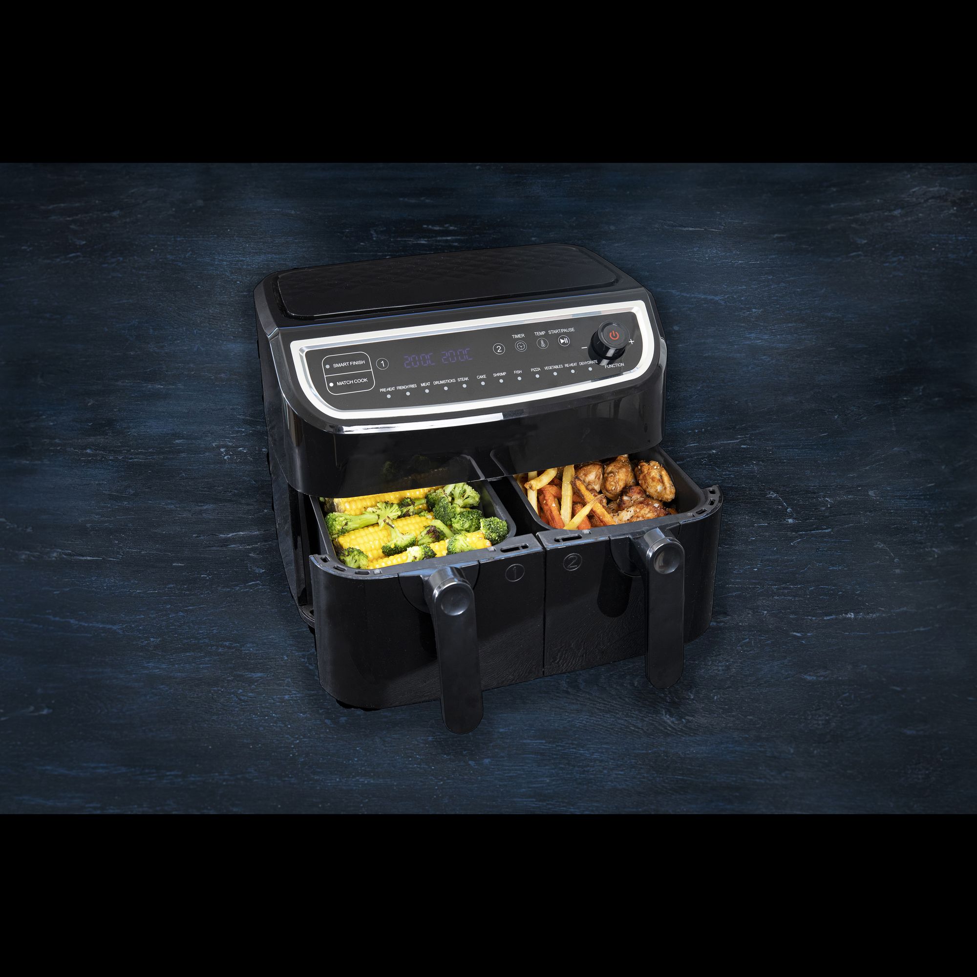 Gastronoma 18290003 Dubbele airfryer