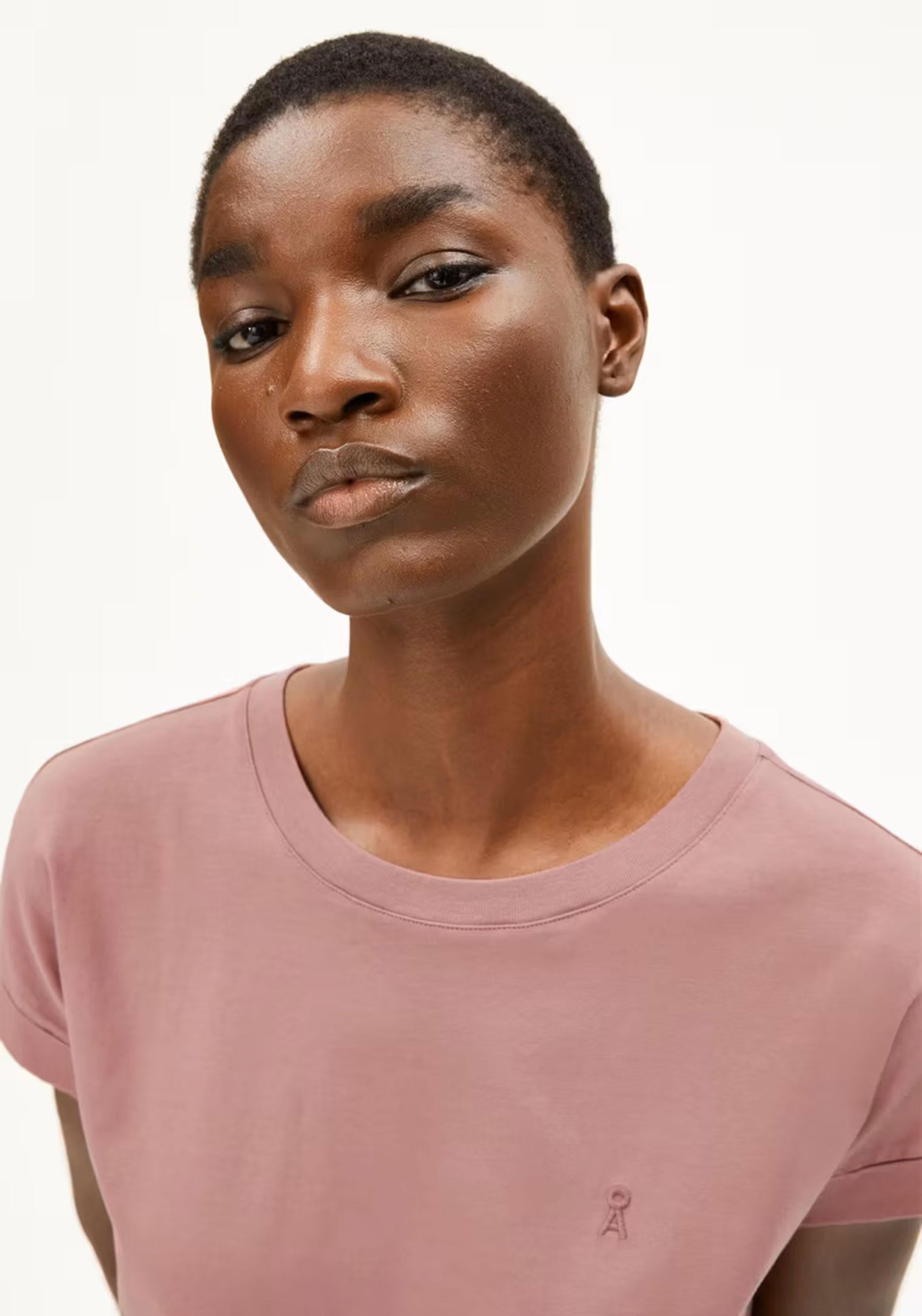 Armedangels T-Shirt Idaara Light Berry