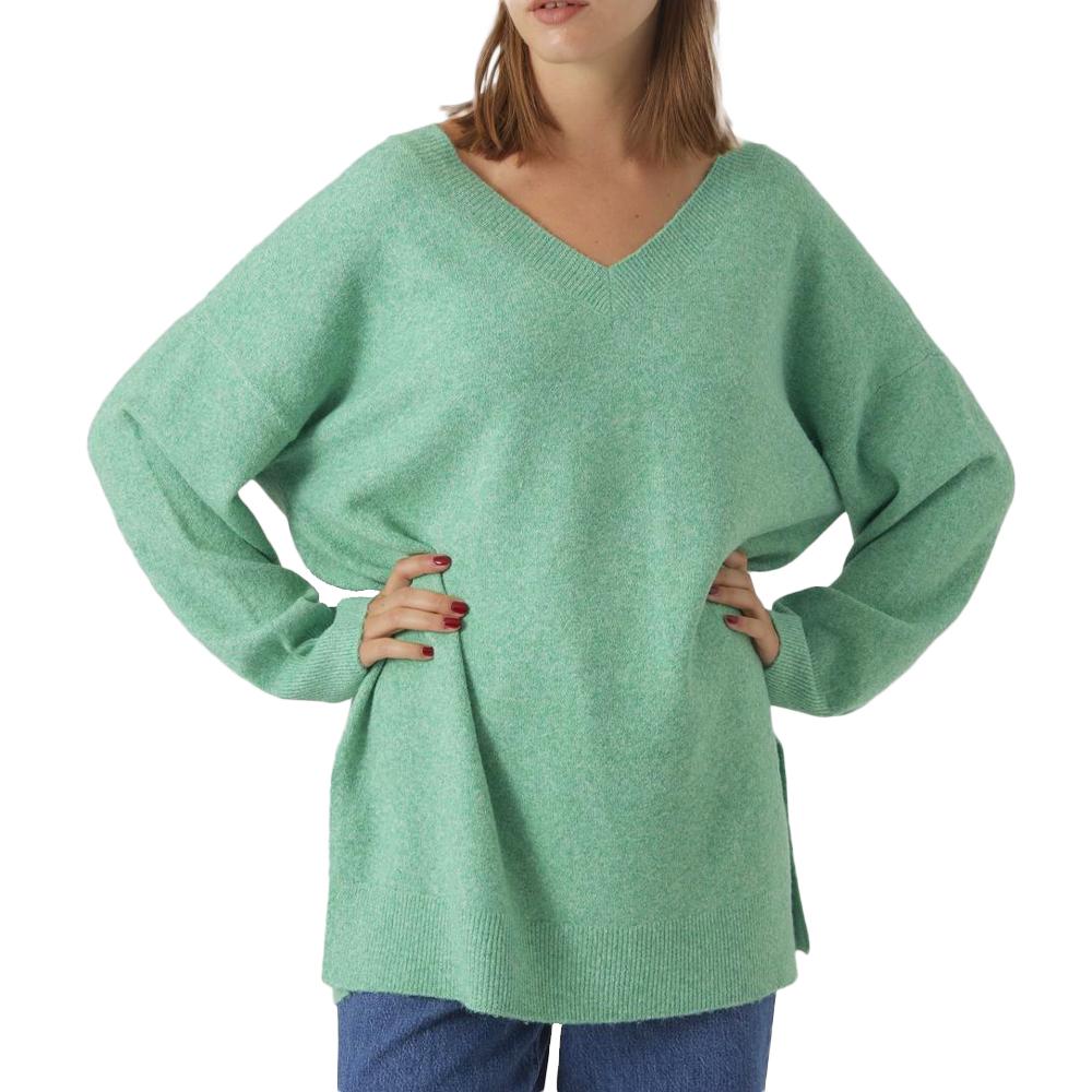 Vero Moda Pull Vert Femme Vero Moda Doffy 10290710
