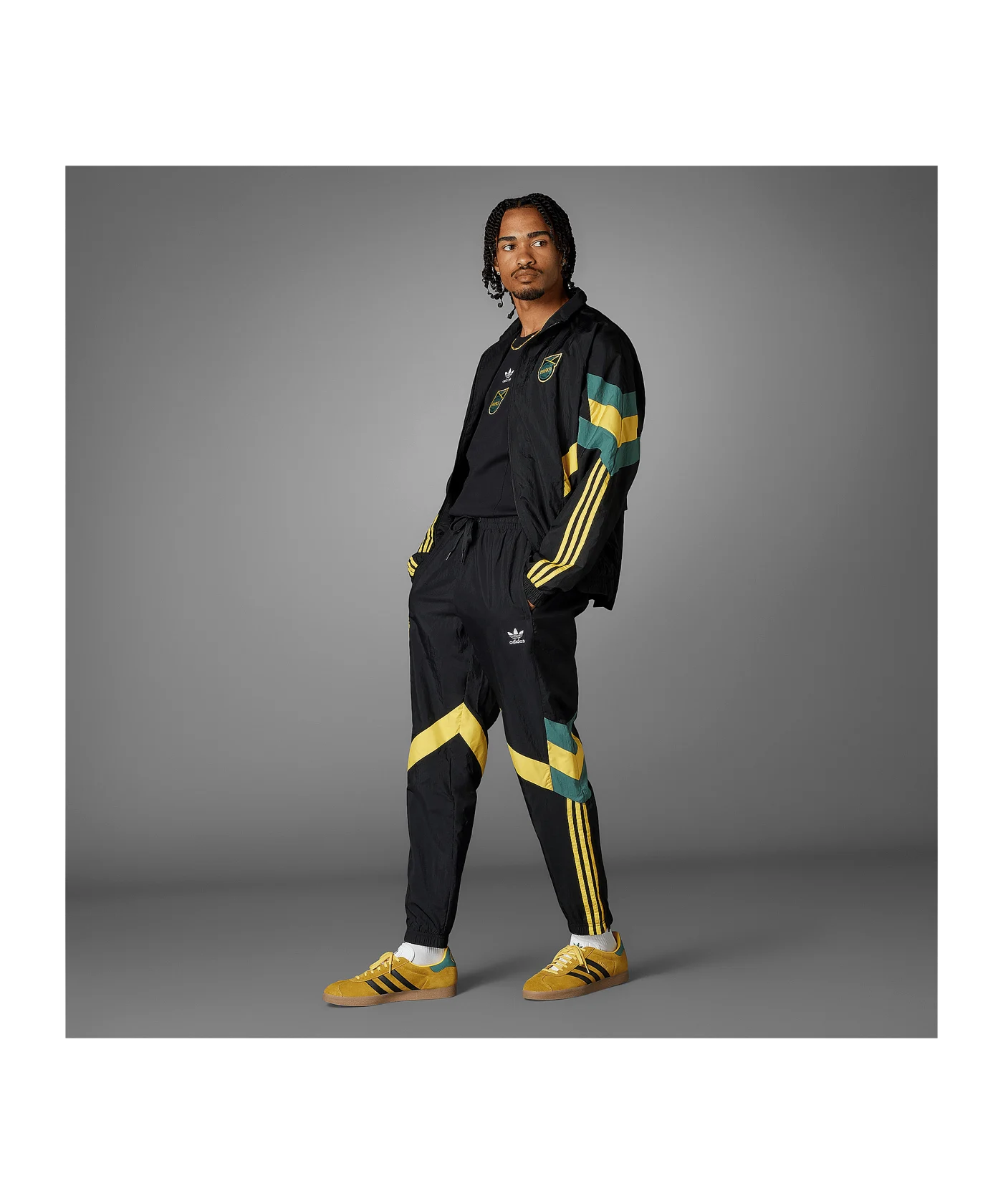 adidas Originals Jamaica Trainingshose Schwarz