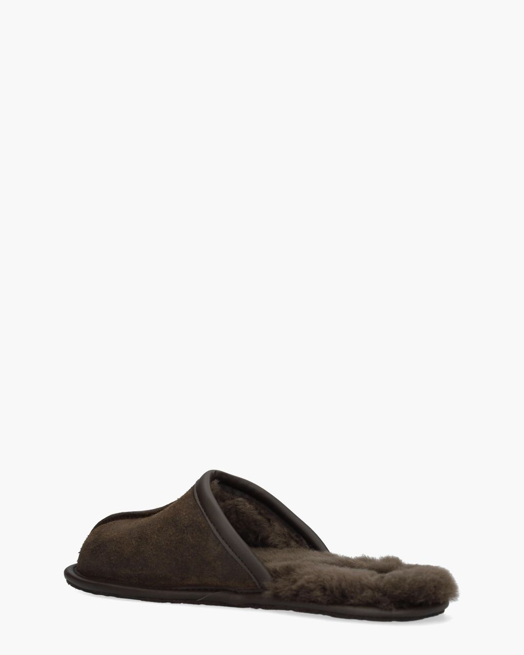 UGG Scuff Leather Distressed Slipper Dusted Cocoa Herenpantoffels