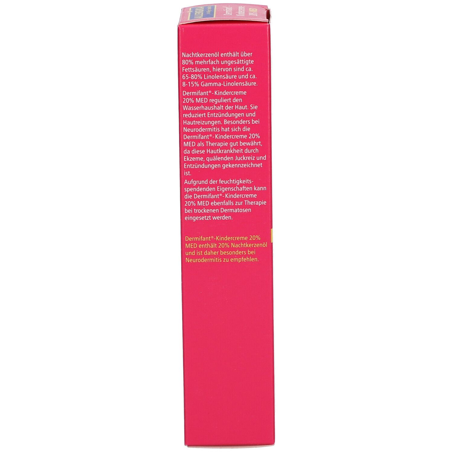 Dermifant® Kindercreme 20% MED - Kortisonfreie Behandlung trockener Ekzeme bei Kindern