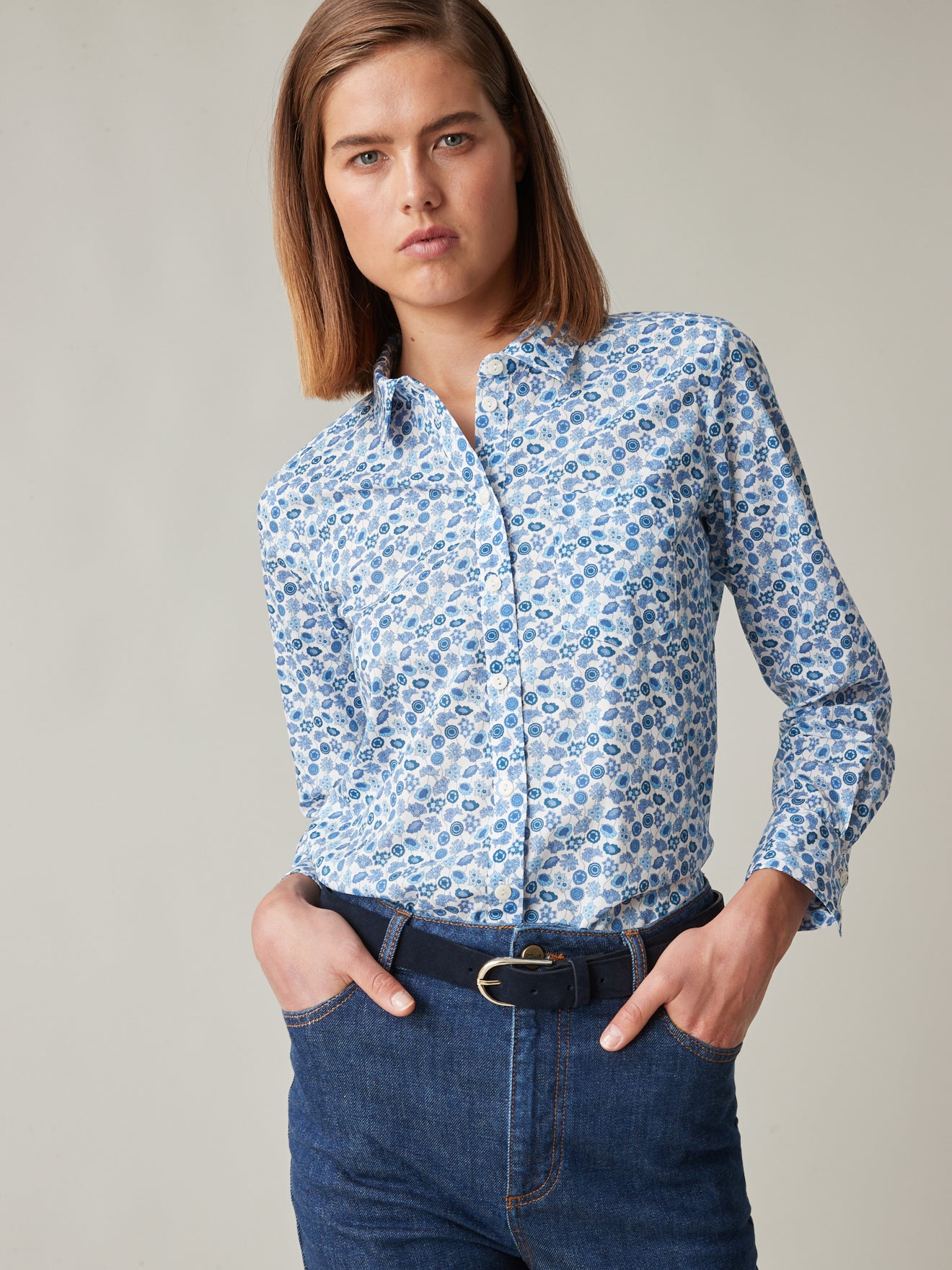 Chemise femme tissu Liberty - Limited Collection