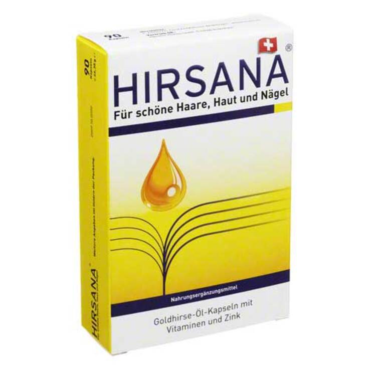 Hirsana Goldhirse Öl Kapseln, 90 St